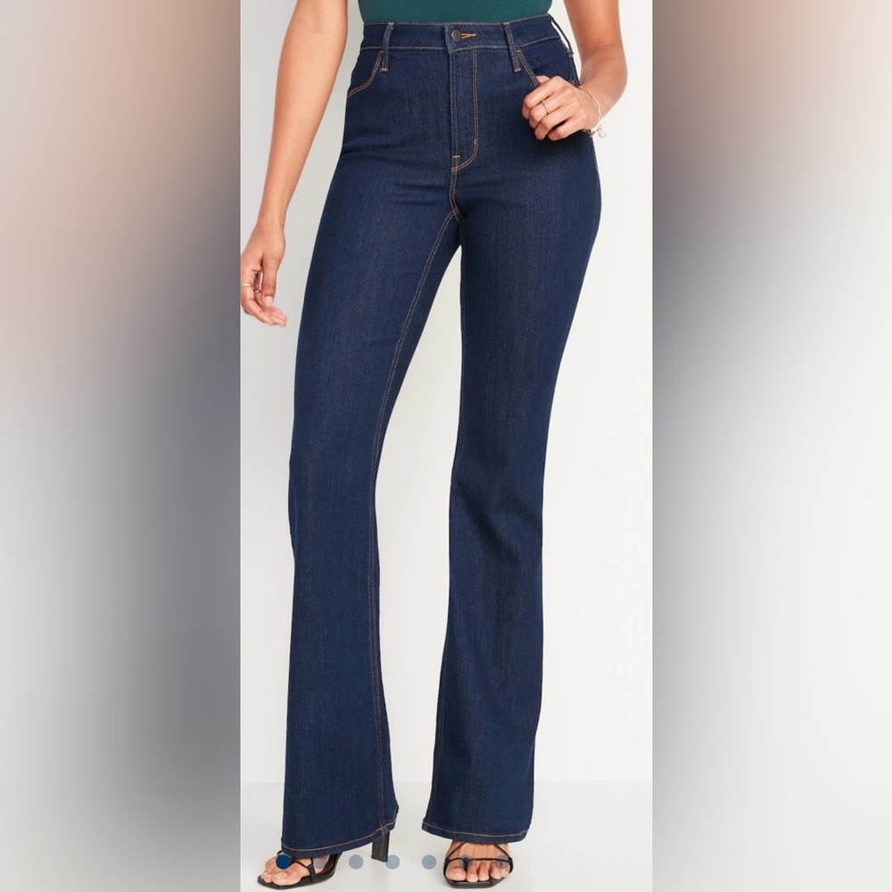 Old navy high rise flare size 6